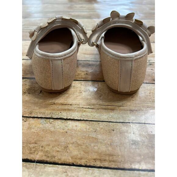 Sugar Gold Glitter Mary Janes Toddler Size 7 - Picture 4 of 5